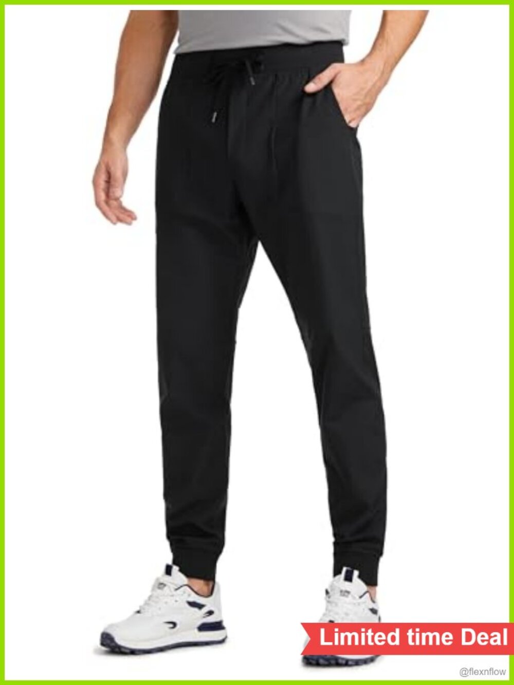 CRZ YOGA All Day Comfy Pull-On Golf Joggers 28/30/32